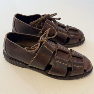 Polo Ralph Lauren Leather Fisherman Sandals